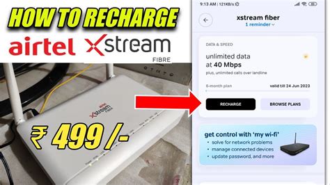 airtel xstream recharge.